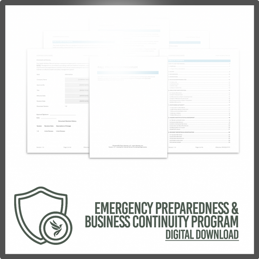 Emergency Preparedness & Business Continuity Program