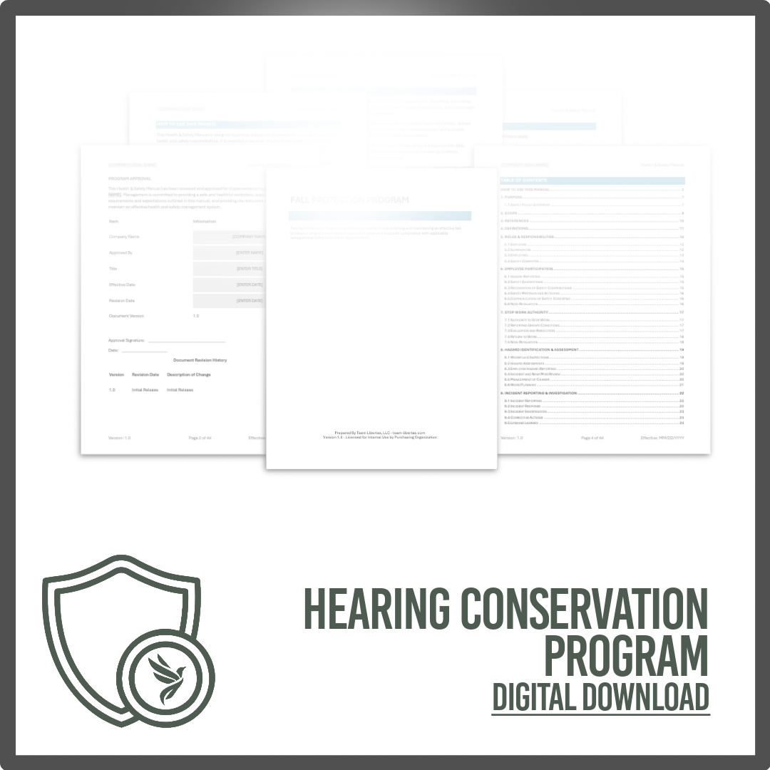 Hearing Conservation Program
