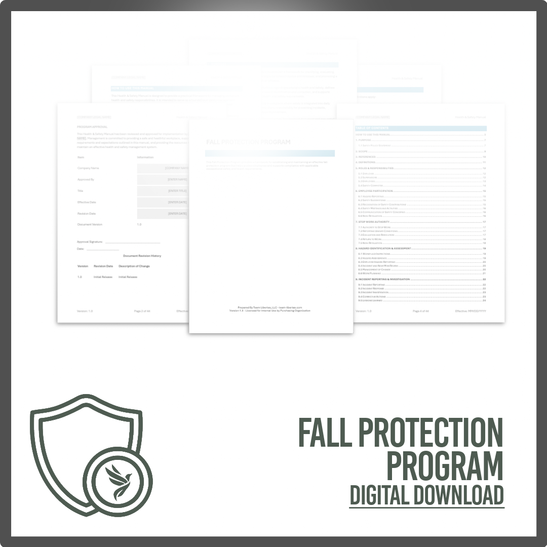 Fall Protection Program