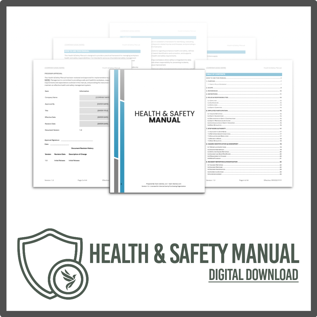 Health & Safety Manual