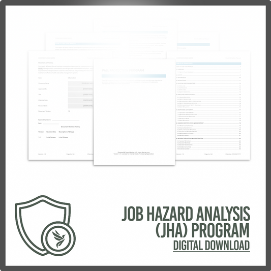 Job Hazard Analysis (JHA) Program