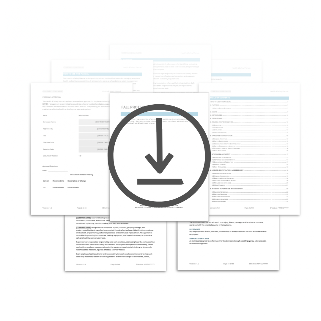 Complete Written Safety Programs Bundle